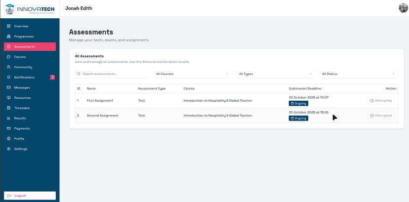 Student Features